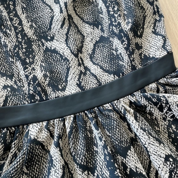 Jay Godfrey snake print dress size 6 - Picture 3 of 9